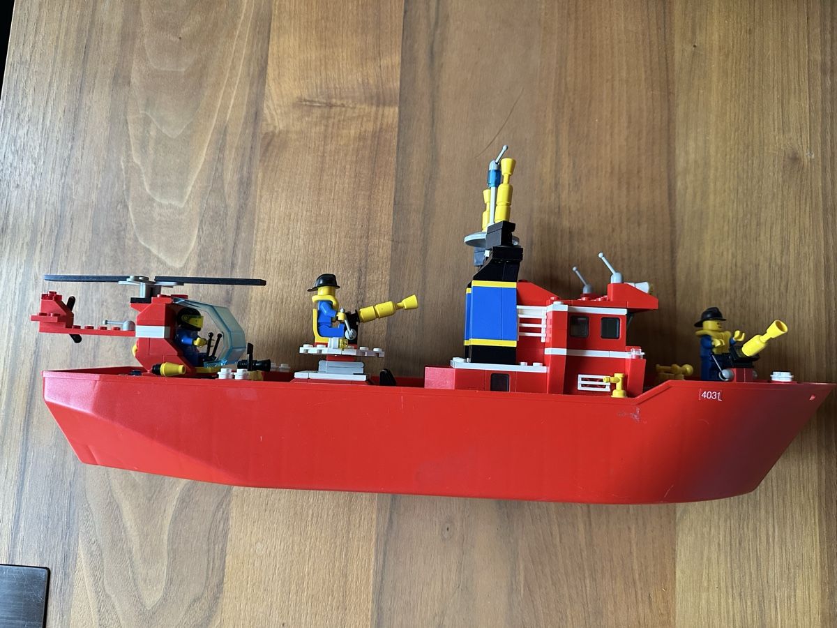 Lego Baukästen: Lego Feuerwehrboot 4031 Feuerwehr Boot Schiff – Gebraucht aus Haegendorf von Chruege 2