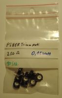 PIHER Trimmpoti 250 Ω - 0,15 Watt - NEU - 10 Stück