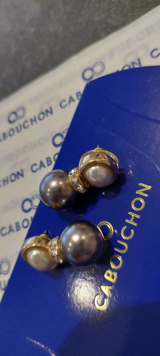 Orecchini pendenti & Orecchini a lobo: Neue Ohrstecker Cabouchon hochwertiger Modeschmuck Perlen – Nuovo (secondo la descrizione) da Muri AG venduto da nindo1 5