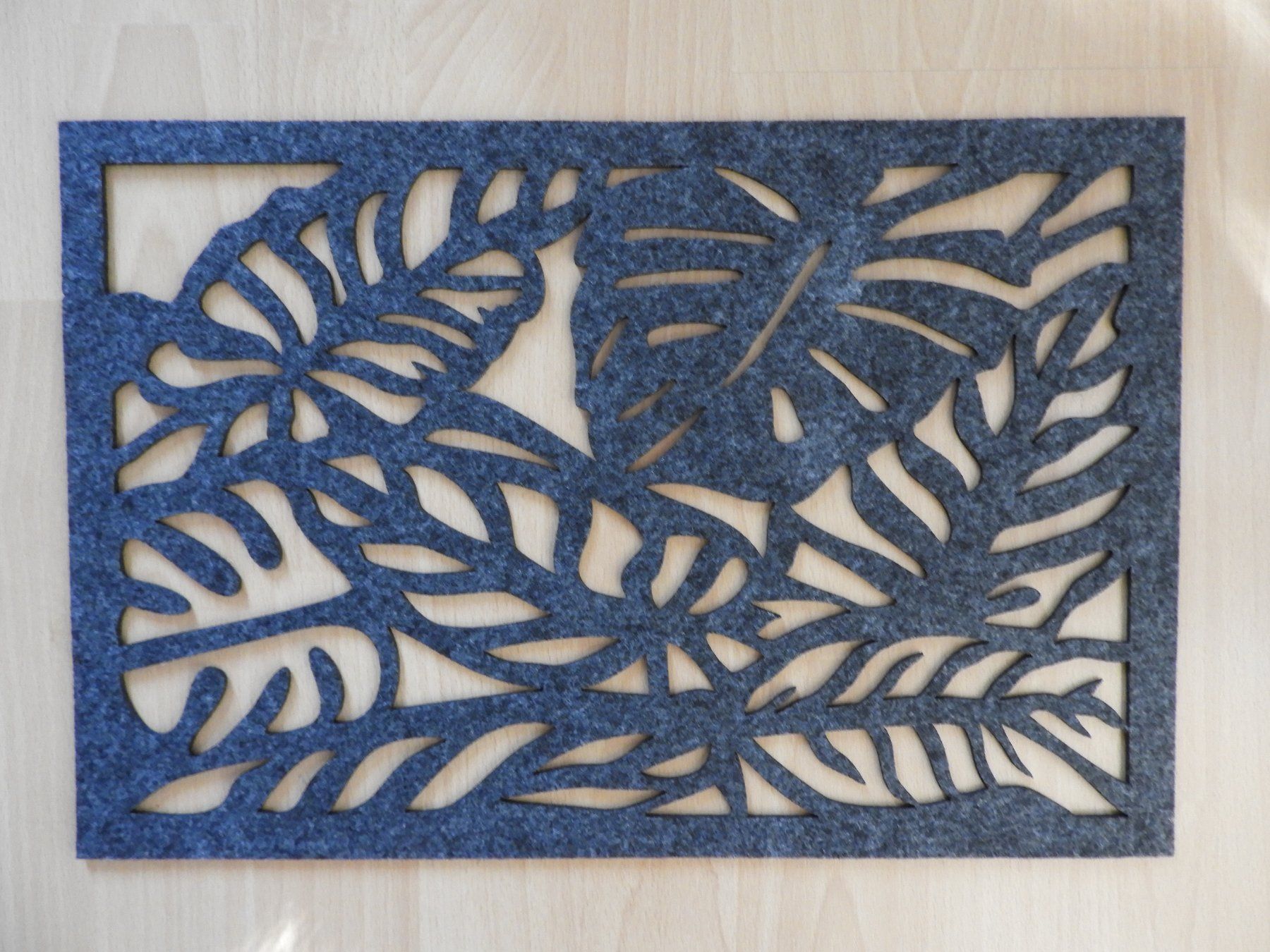 Set di tavolo e panche: 6 Sets de table Feutrine Tropical – Nuovo (secondo la descrizione) da Dombresson venduto da sev_bsb8 2