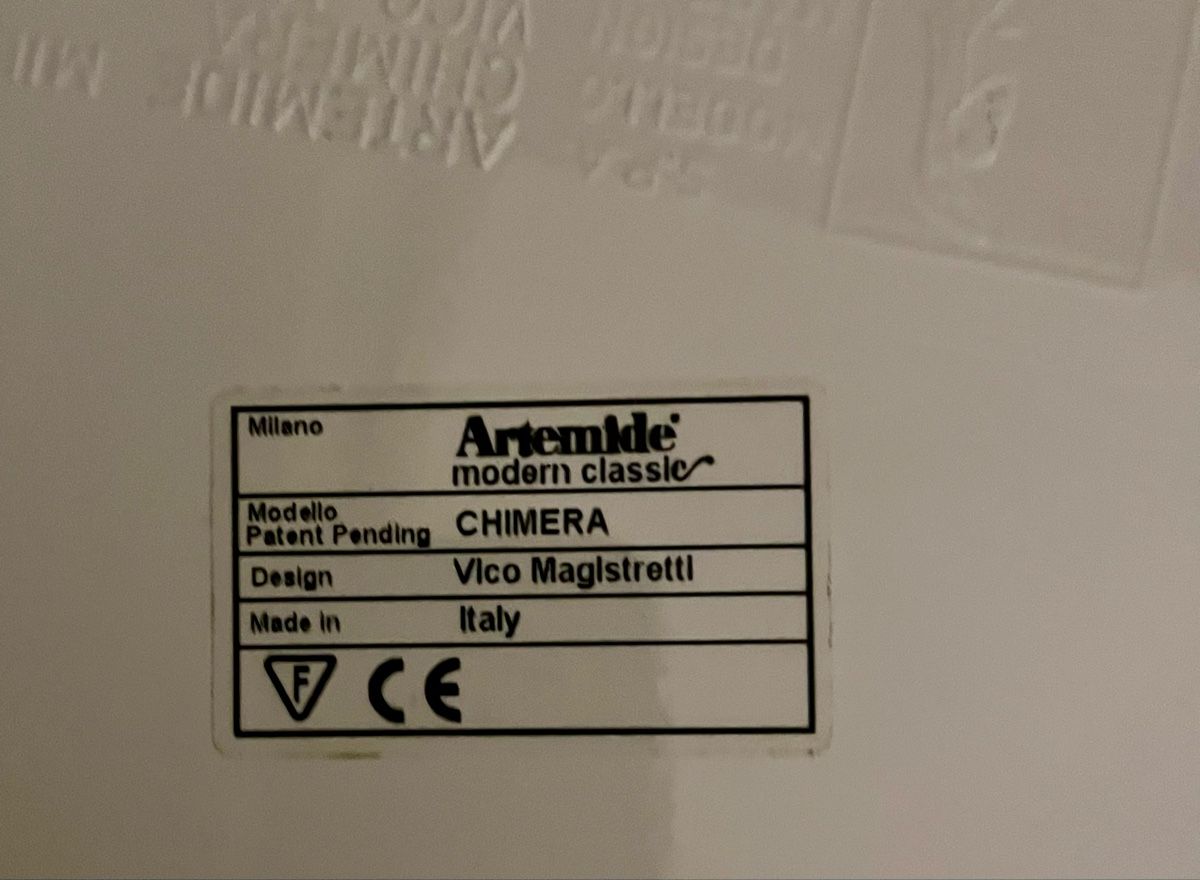 Artemide Lampade: Artemide Designerklassiker-Lampe CHIMERA – Usato da Ottikon venduto da san_w99n 1