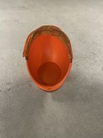 IKEA PS LÖMSK Kinderdrehsessel orange mit Verdeck – Retro