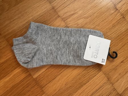 Porto Socken Grösse 32-34 Grau Neu!