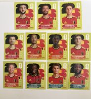 Panini WM 26 Sticker BEL 5,6,7,8,9,10,12,15,16,17,20