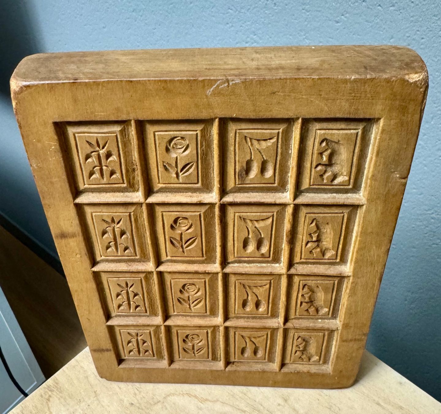 Backformen: Altes Holzmodel Model Änismodel Gebäckmodel Backmodel Holz – Gebraucht aus Rothrist von Luckywinner 2