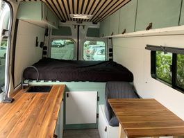 Mercedes Sprinter umgebauter Camper