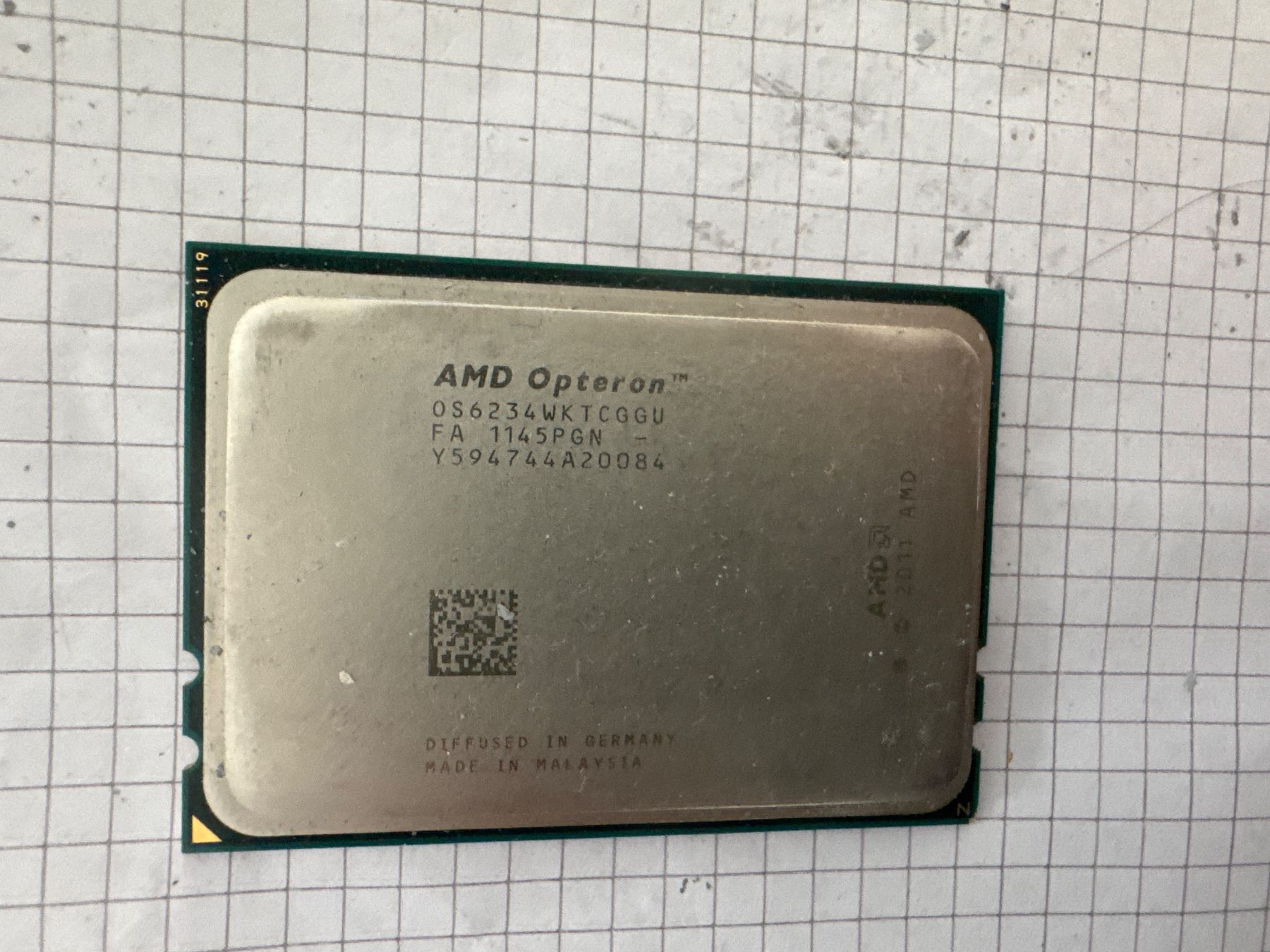 Amd Componenti elettronici: CPU AMD Opteron 2011 – Usato da Adliswil venduto da Busys