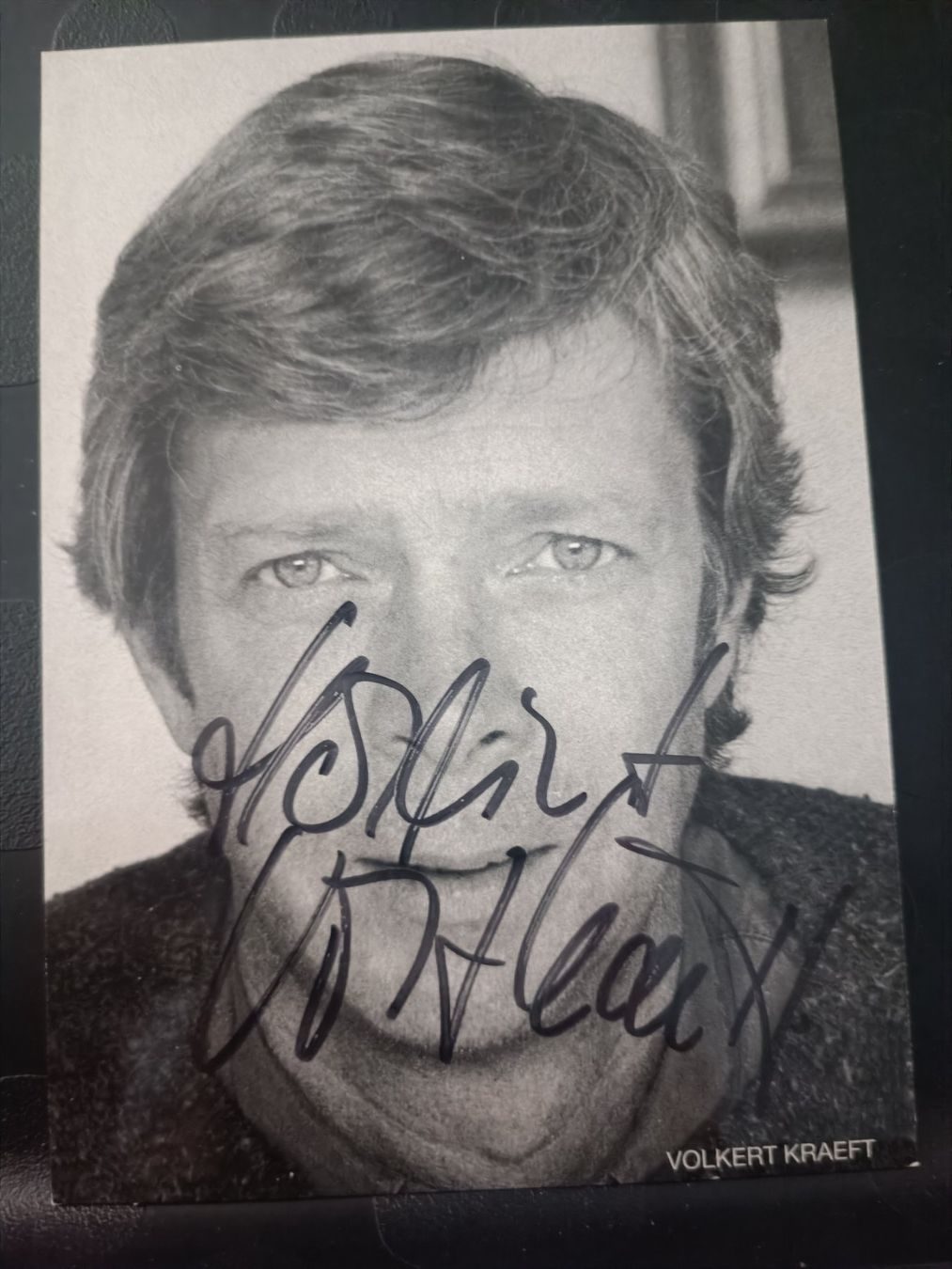 Autographes: Volkert Kraeft - handsigniert – D'occasion à Menziken par Artographs