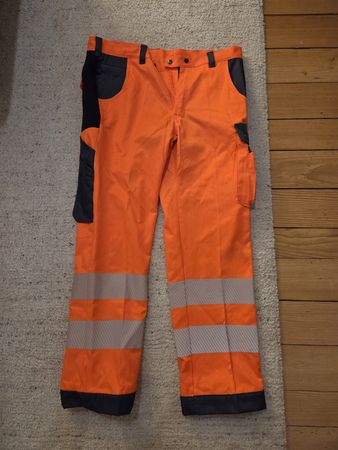 Alpstone Arbeitshose, Grösse 48, Orange, Neuwertig!
