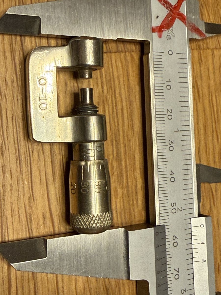 Misurare: Messschraube Mikrometer Werkzeug O-10mm – Usato da Goldach venduto da Messerguru 5