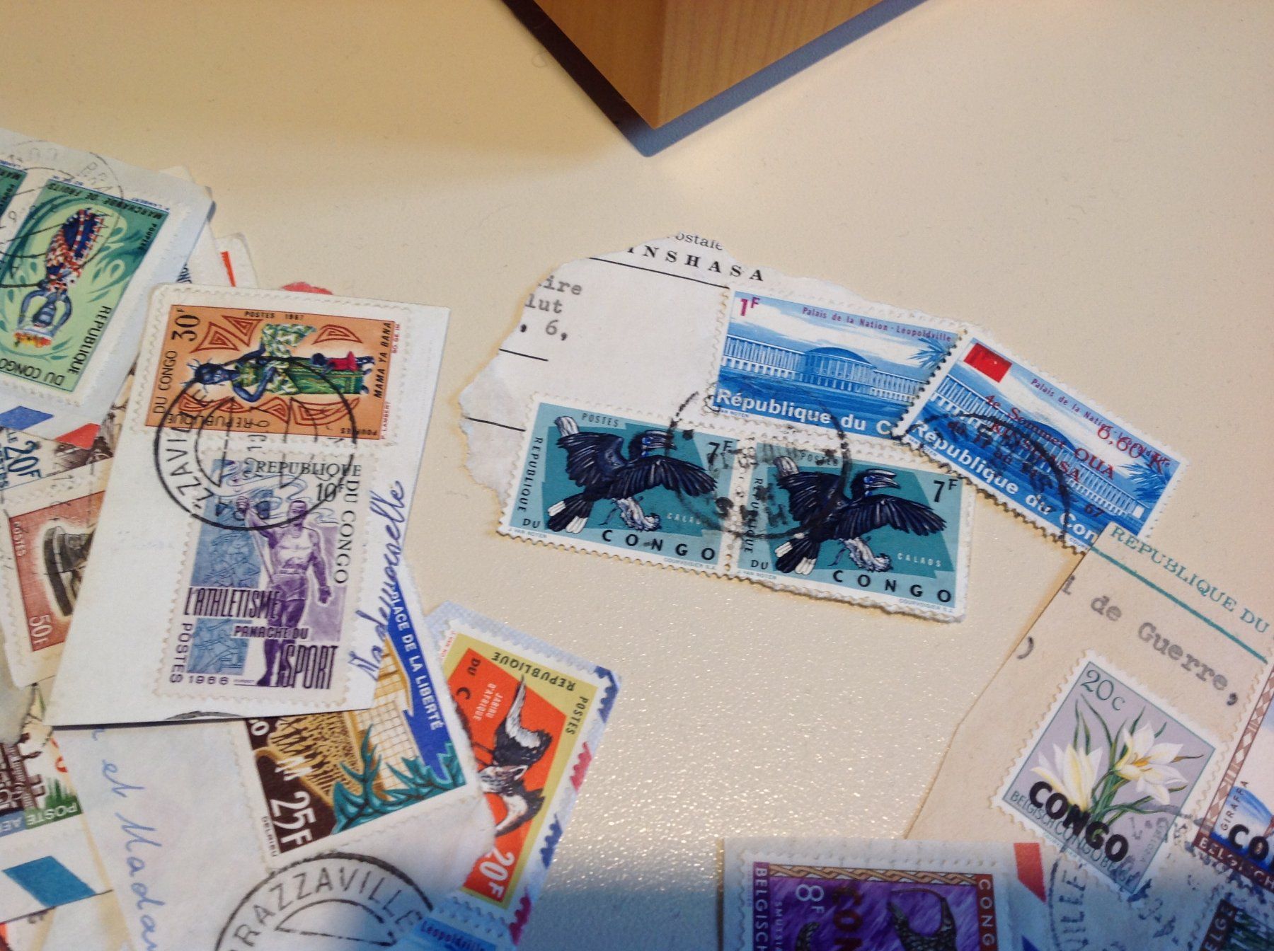 Alle Briefmarken: timbre Congo - RDC - congo belges – Gebraucht aus Vuiteboeuf von broticaire 4