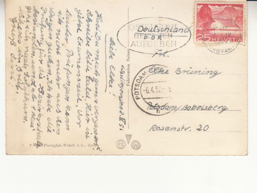 Cartes postales: Solothurn 1952 – D'occasion à Bürglen TG par StampGraf 1