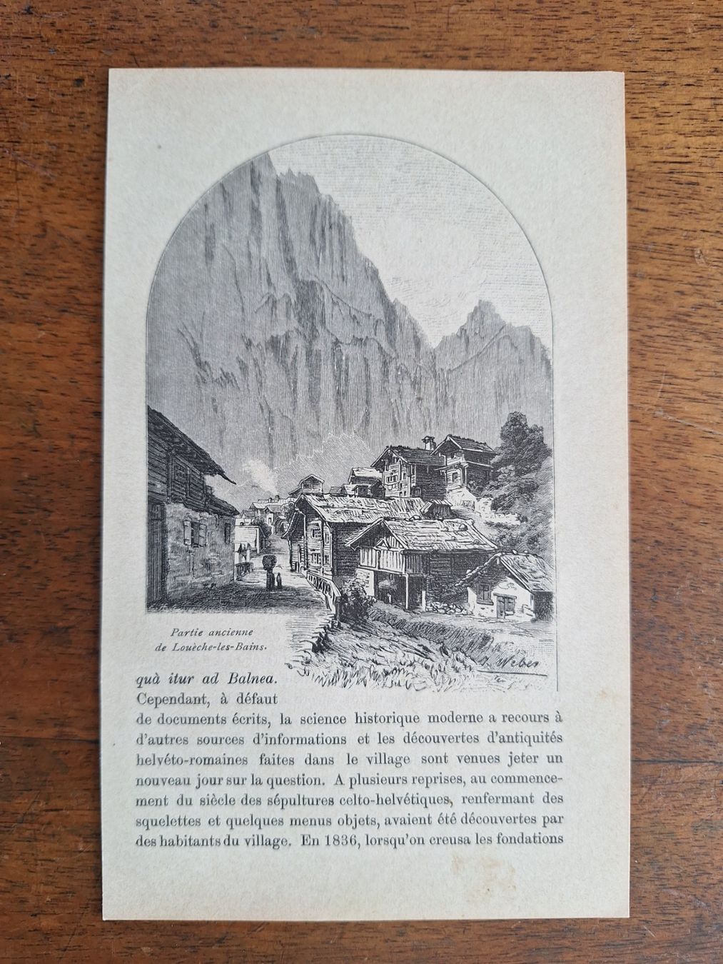 Stiche: LOECHE-LES-BAINS ET ENVIRONS – Gebraucht aus Bevaix von bohrap 4