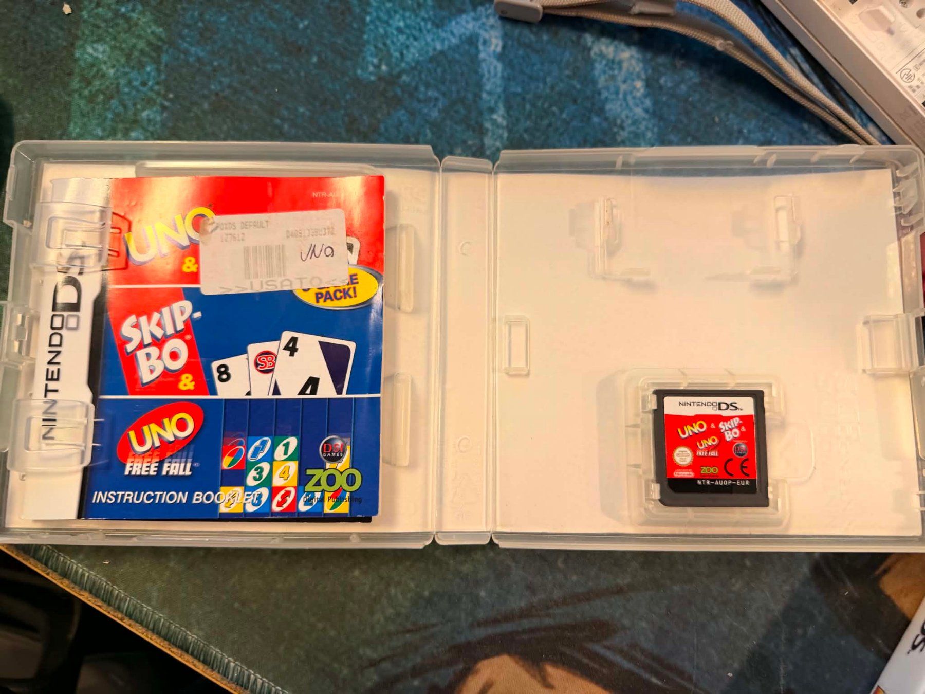 Nintendo Giochi: Uno Skip Bo Uno Free Fall Nintendo DS – Usato da Giubiasco venduto da Ticinerd 2