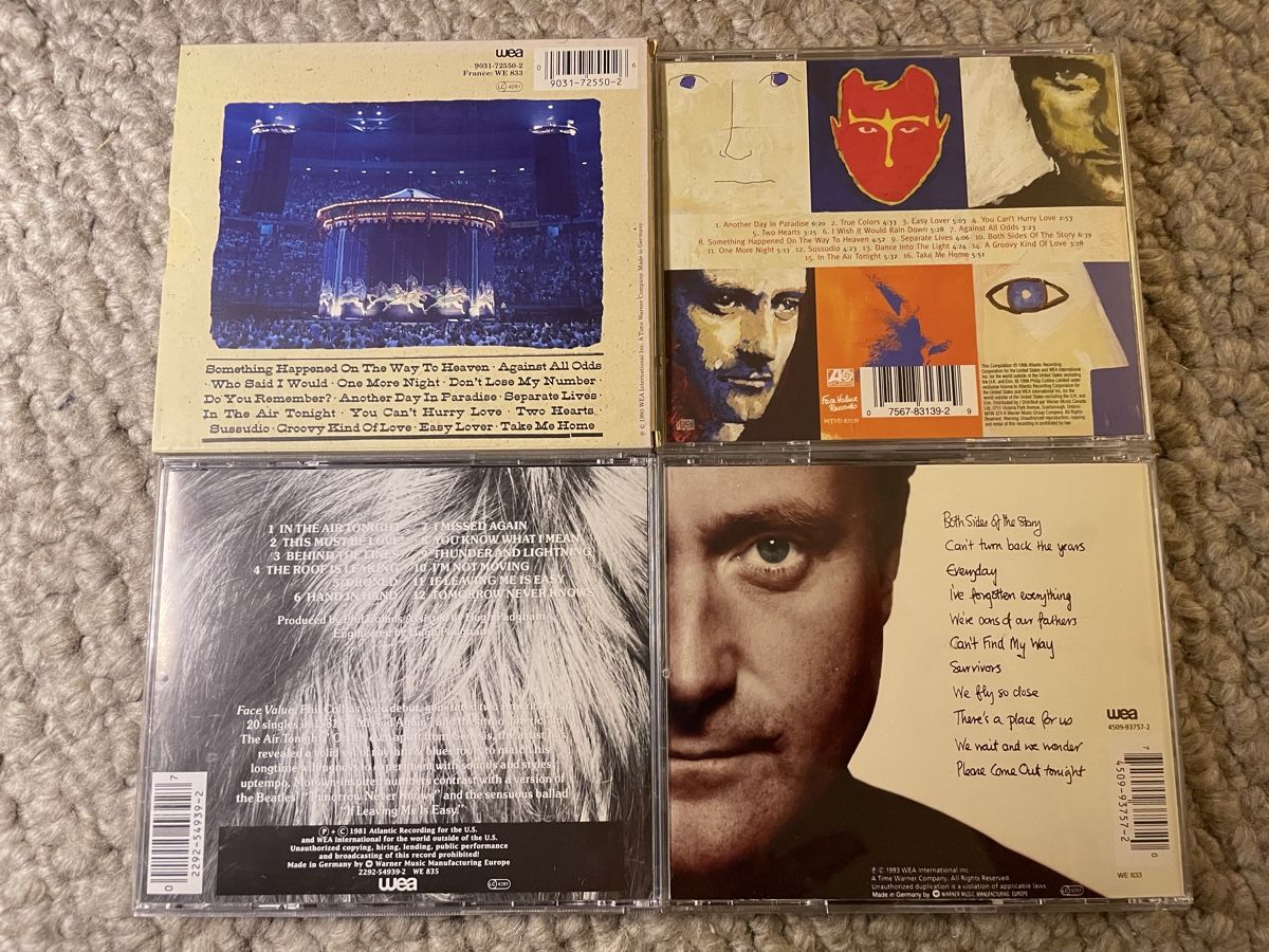 CDs: 4x Phil Collins  – Neu (gemäss Beschreibung) aus Reinach AG von trigger7811 2