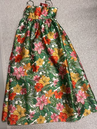 Alemais Sommerkleid mit Blumenmuster und Schleife Gr. S