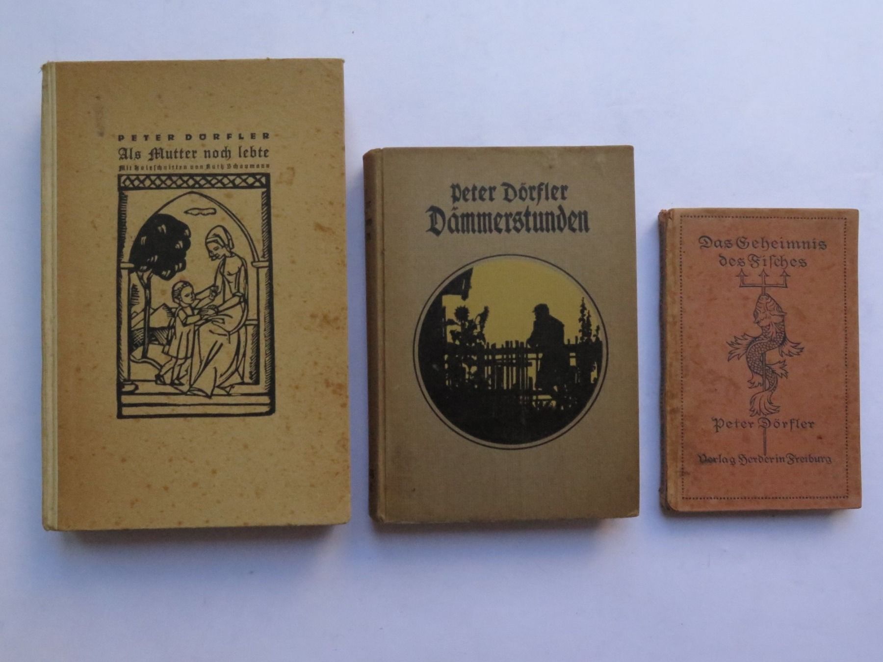 Libri: Peter Dörfler - 3 Bücher - 1918 - 1938 – Usato da Zwingen venduto da Tigertimmi
