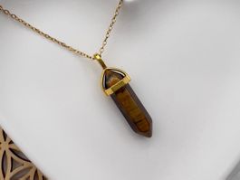 Pendentif Menhir en oeil de tigre