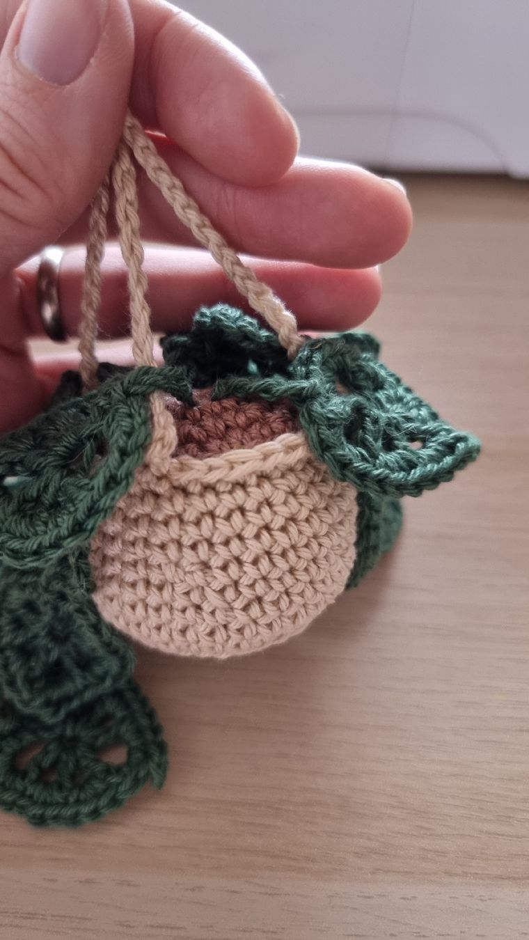Toutes les décorations: Mini monstera au crochet – Neuf (Voir description) à Les Breuleux par Mily1991 2