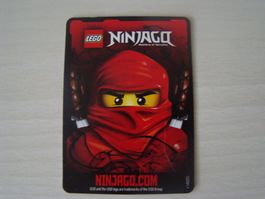LEGO Ninjago Sammelkarte: Kai, 2011 3D