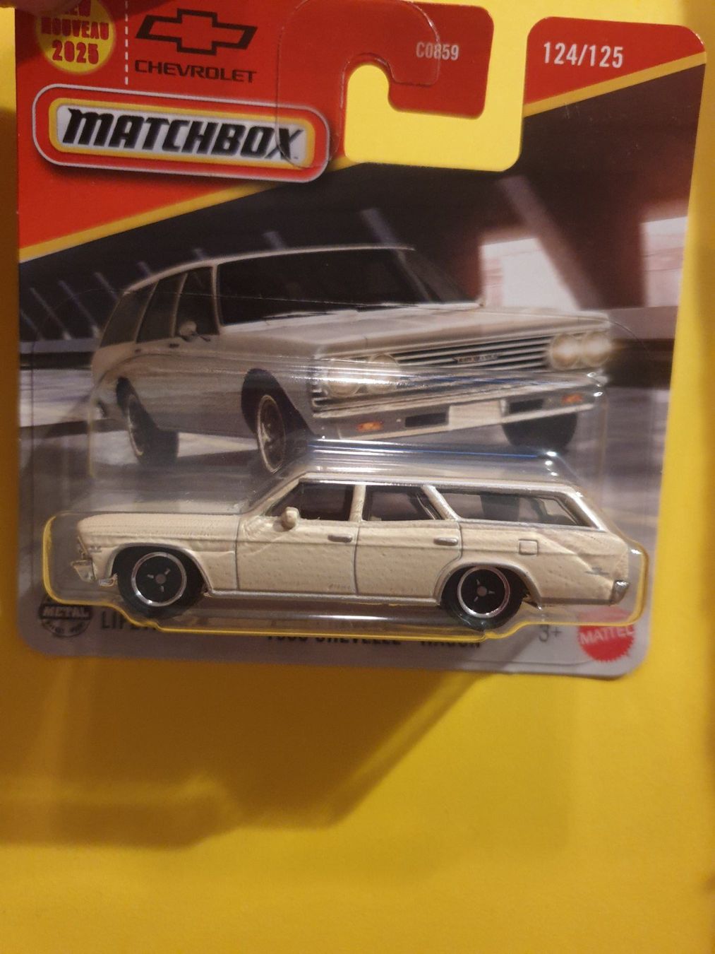 Matchbox Voitures modèles: Matchbox 1966 CHEVELLE WAGON – Neuf avec emballage d'origine à Oftringen par Rotor 6