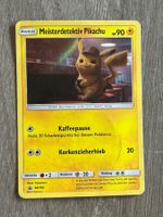 Pokemon Karte Holo Meisterdetektiv Pikachu SM190