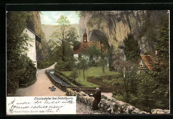 Solothurn, Einsiedelei, Einsiedler im Ga Kaufen auf Ricardo