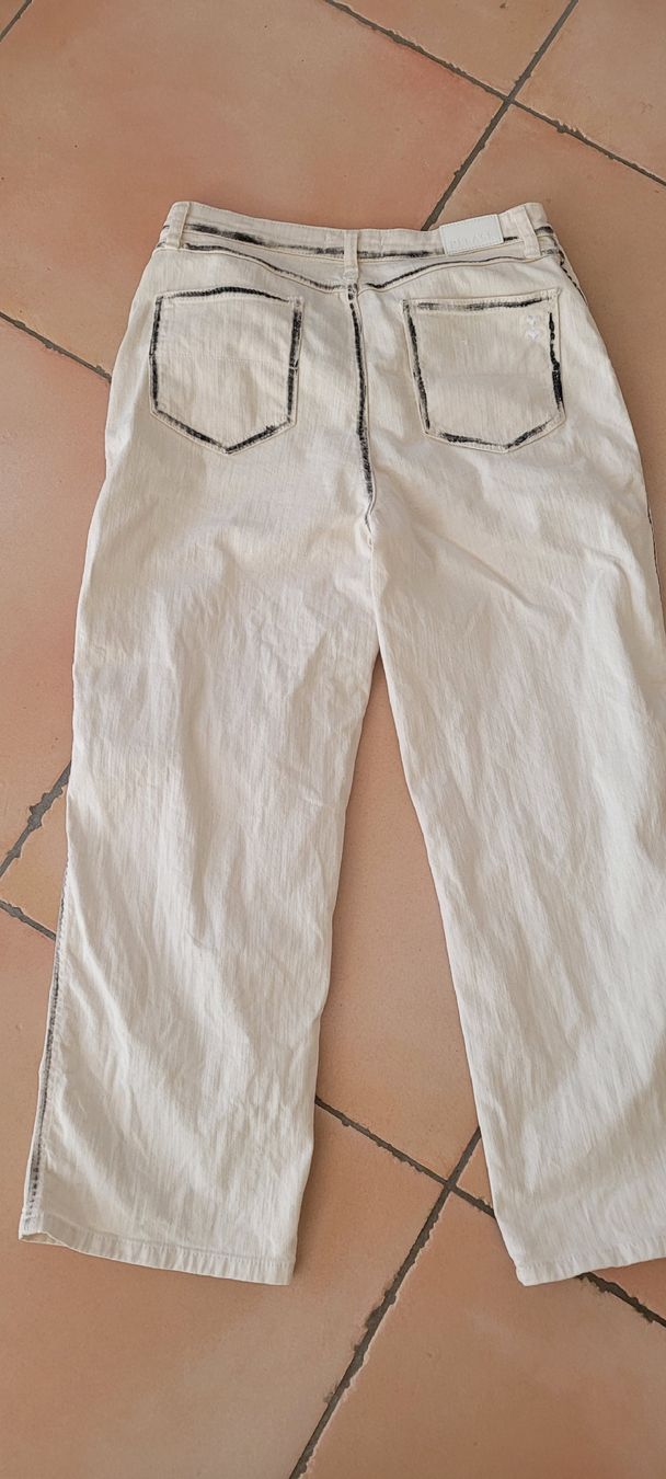 Please Jeans Jeans: Jeans please M blanc crème – Nuovo (secondo la descrizione) da Echallens venduto da frimousse2008 1