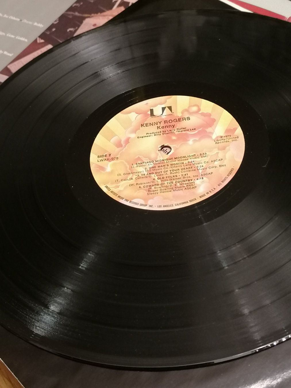 Dischi in vinile: LP - Kenny / Kenny Rogers - Vinyl 1979 – Usato da Basel venduto da vintagecollector 4