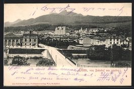 Olten, Strassenpartie vom Bahnhof aus ge
