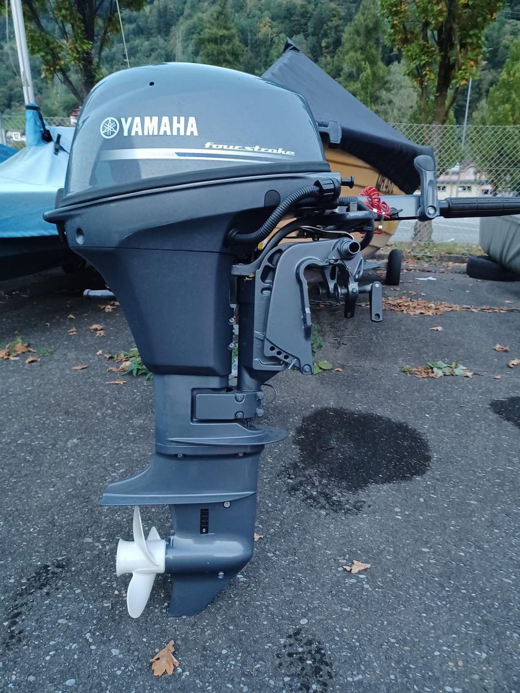 Yamaha Motoren: Yamaha 8 PS Bootsmotor – Gebraucht aus Seedorf UR von