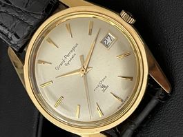 GIRARD - PERREGAUX  Gyromatic  FIRE STONE  18 K GG Vintage
