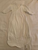 Alvi Babyschlafsack weiss Grösse 80 cm Baumwolle neuwertig