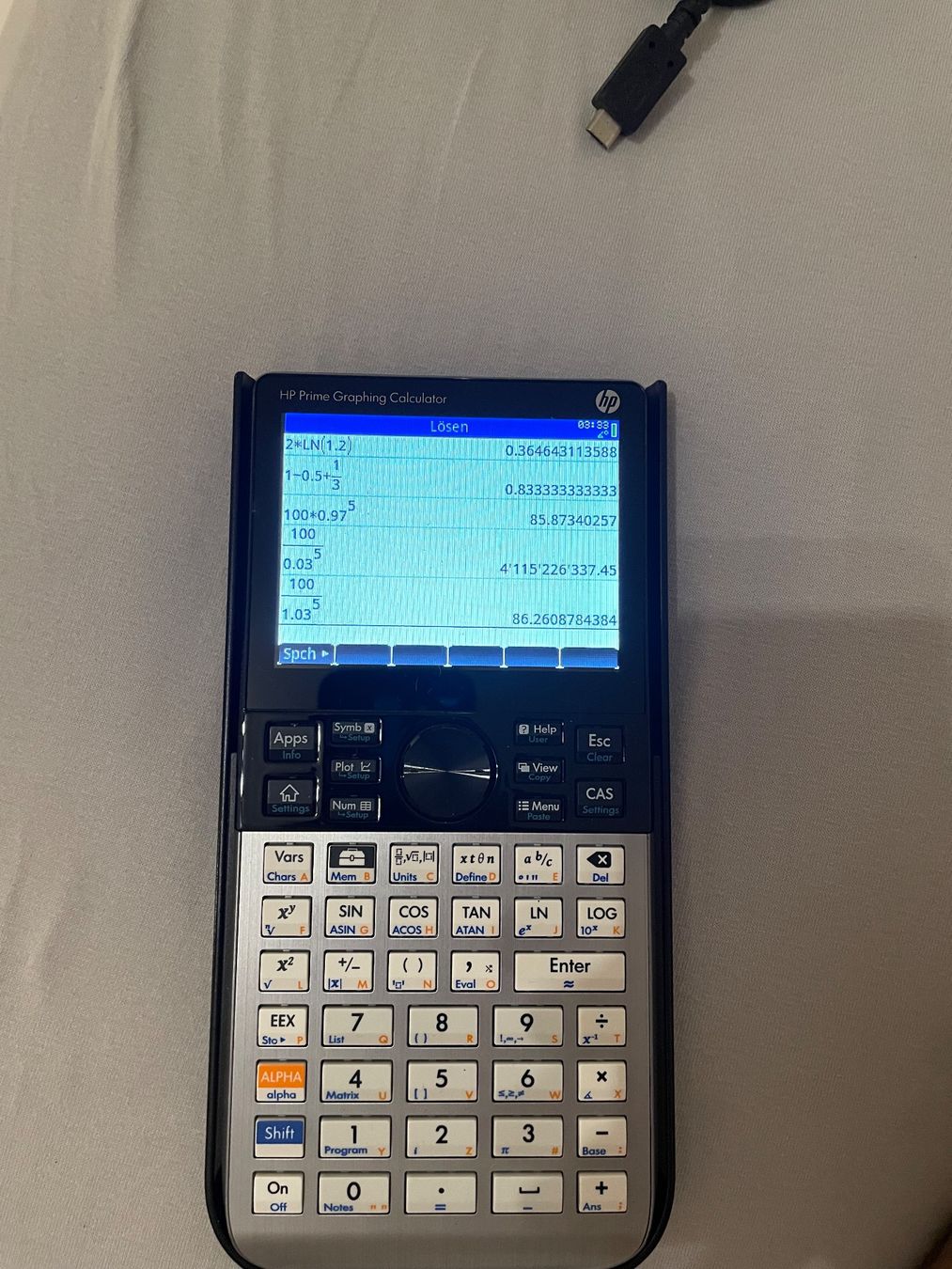 Calcolatrici tascabili: HP Prime G2 Taschenrechner – Usato da Horgen venduto da hef_p8zg 2