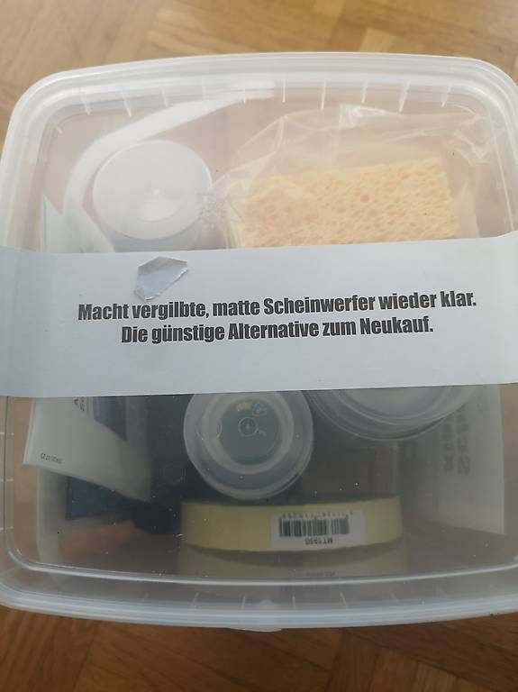 Tutti gli attrezzi: Scheinwerfer Reinigungs- Polierset – Usato da Rheinfelden venduto da scirocc0