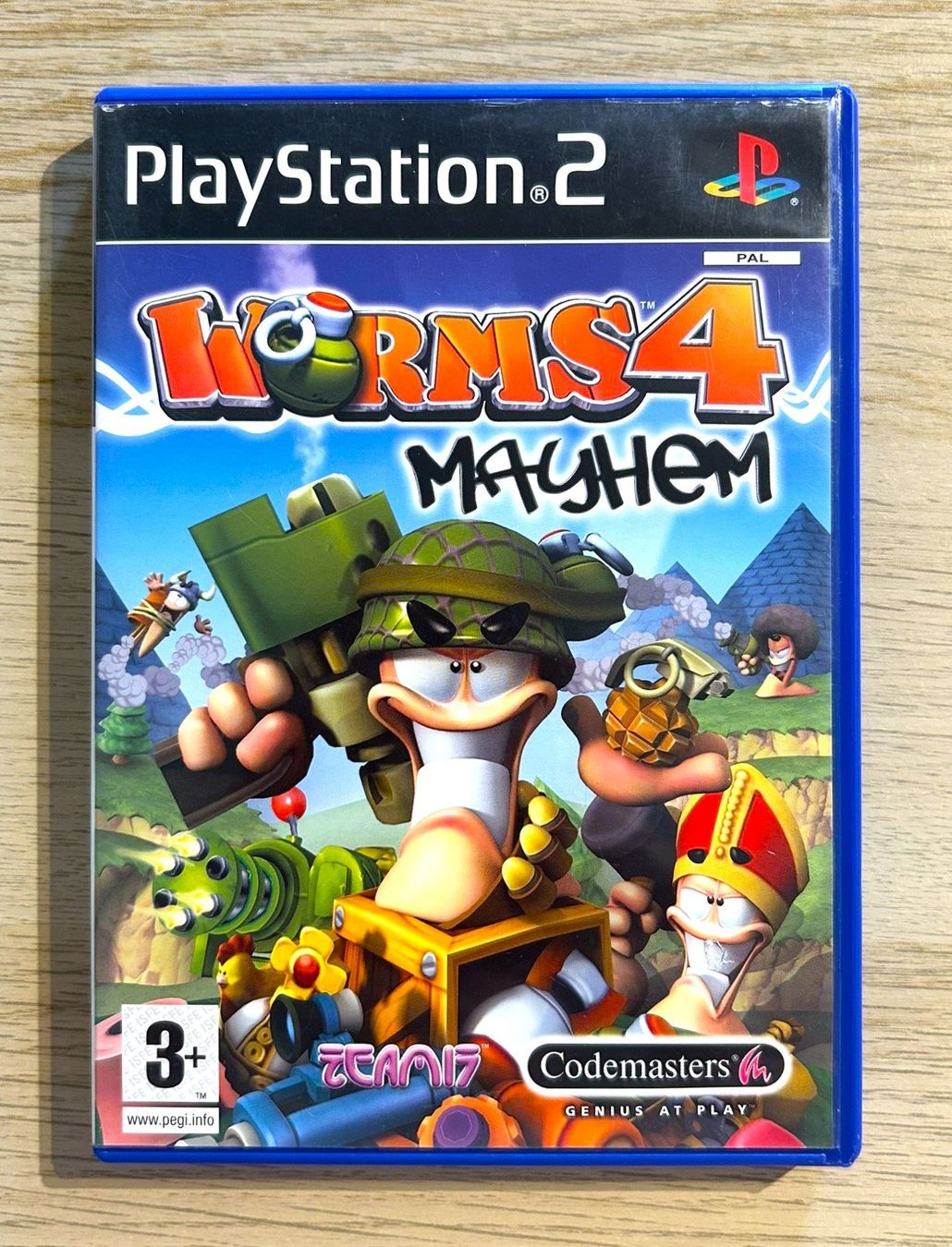 Sony Spiele: Worms 4: Mayhem PS2 – Gebraucht aus St. Gallen von Alpine.Arcade