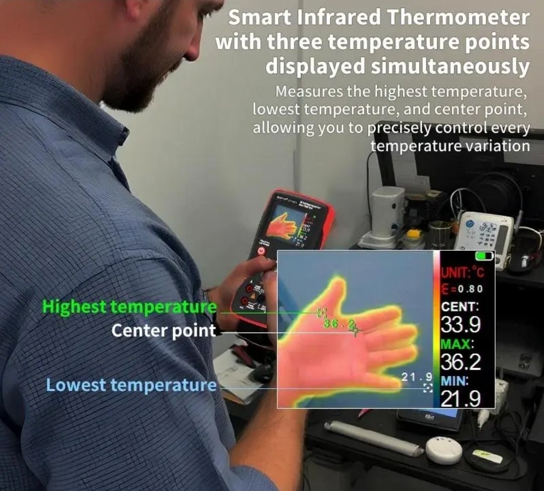 Messen: Multimètre avec caméra thermique – Neu (gemäss Beschreibung) aus Morges von MGaming 2