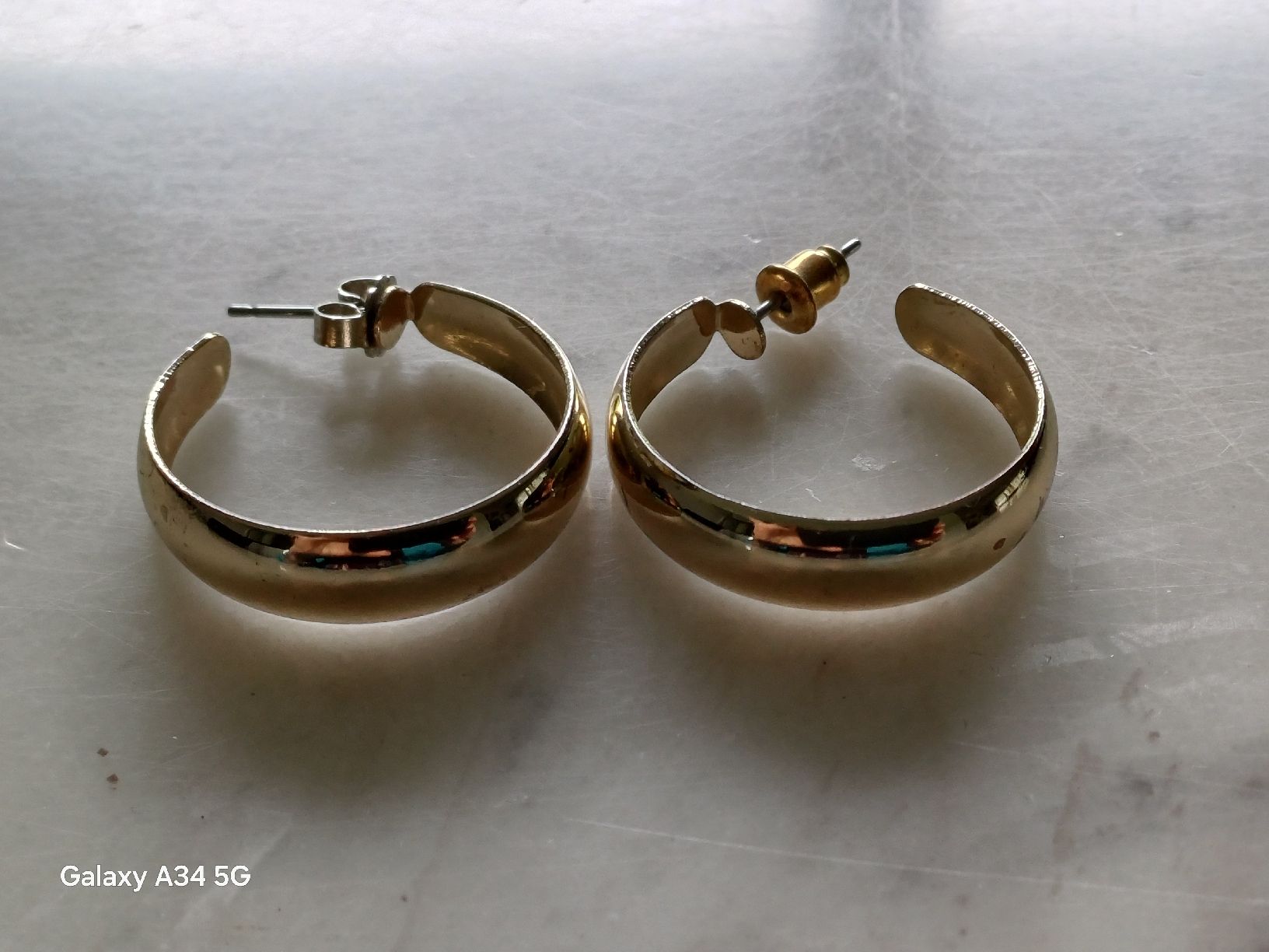 Ohrringe & -stecker: SCHÖNE OHRSTECKER "CREOLEN" VERGOLDET – Neu (gemäss Beschreibung) aus Au ZH von FashionConsultant 2