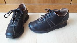 PAUL GREEN Leder Sneaker braun, Gr. 35/36