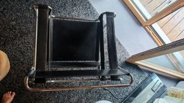 Sessel Leder Schwarz Chrom Gestell Wassily kein Original 