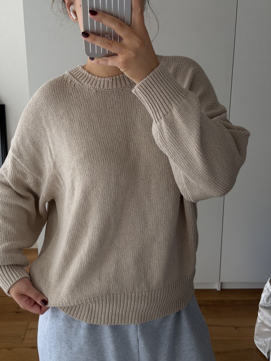 Massimo Dutti Pullover & Sweatshirts: Massimo Dutti Strickpullover, Beige – Neu und originalverpackt aus Merenschwand von melanielh 3