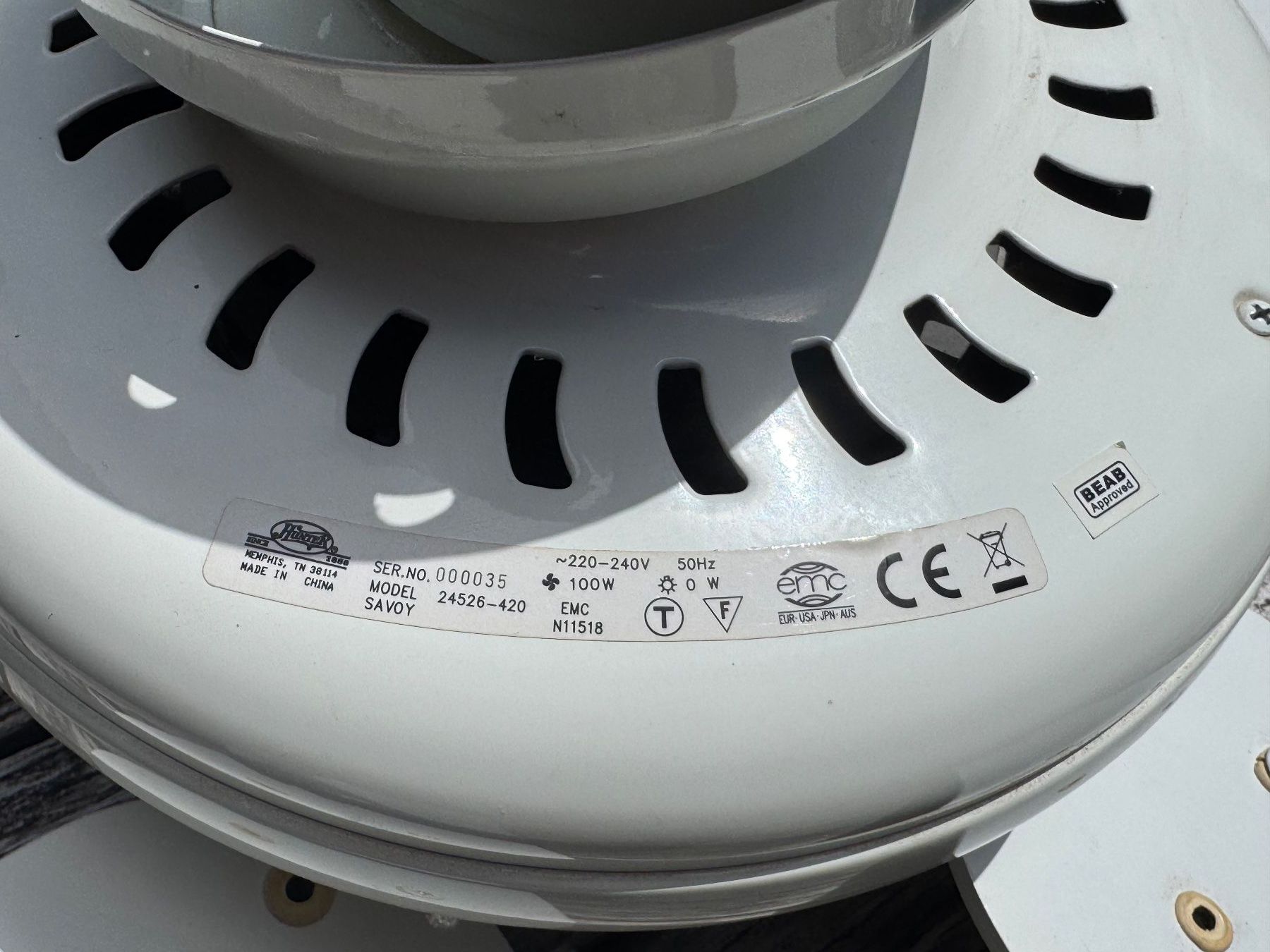 Ventilateurs: Deckenventilator – D'occasion à Wahlendorf par Mox58 2