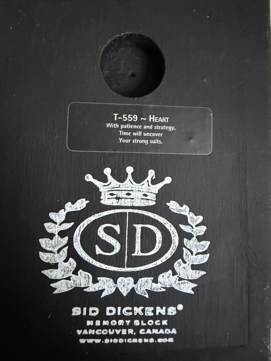 Foto & Immagini: Sid Dickens Memory Block T-559 Heart Wanddeko in OVP – Nuovo (secondo la descrizione) da Zürich venduto da joyfulgrace 2
