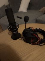 HyperX Streaming & Gaming Bundle: QuadCast USB-Mikrofon + He