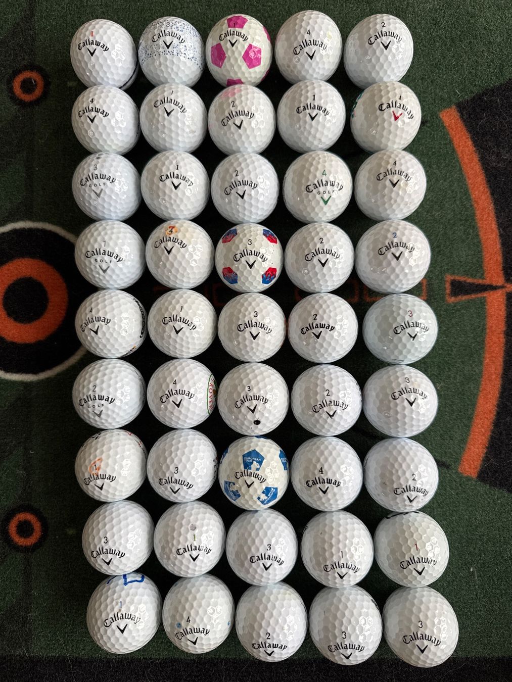 Callaway Bälle: 60 div. Golfbälle Callaway, guter Zustand – Gebraucht aus Münchenbuchsee von Mantik