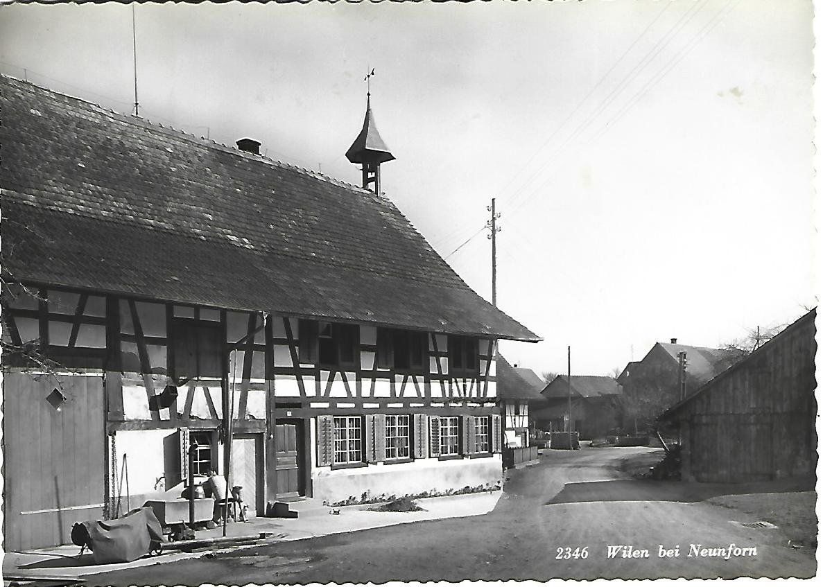 Cartoline postali: Wilen bei Neunforn  TG – Usato da Wetzikon ZH venduto da Brulu100