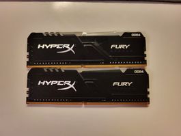 Kingston Hyperx Fury  RGB 16GB (2x8GB) RAM DDR4 3600 MHZ