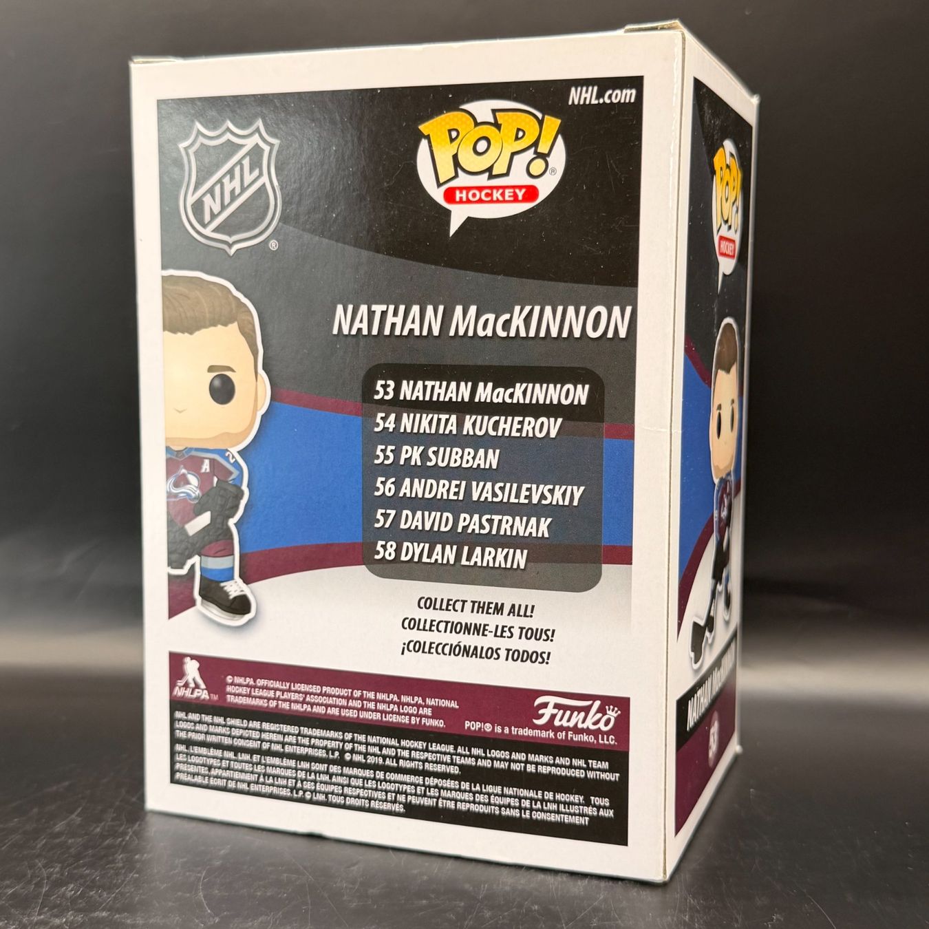 Funko Statuette: Funko Pop! NHL Nathan MacKinnon 53 – Usato da Düdingen venduto da Nerdworld 1