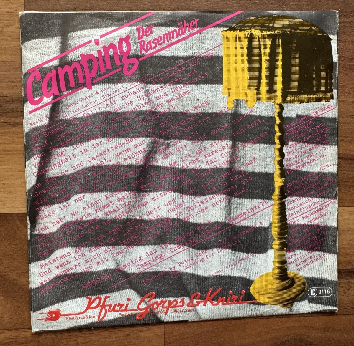 Schallplatten: Pfuri, Gorps & Kniri - Caming - 7" Single - 70s – Gebraucht aus Rorbas von BlackstarRecords 1