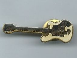 Placchette & Badge: Rockiger Gitarren Pin – Usato da Zürich venduto da t24_de